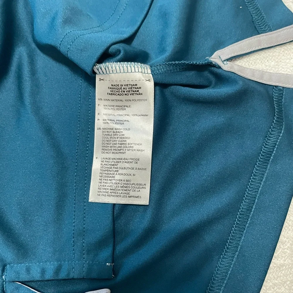 Adidas Men's Teal Polo Shirt Size‎ medium